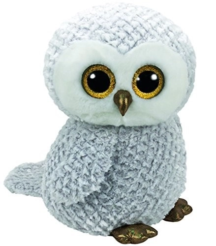 Maskotka Ty Beanie Boos Owlette - Biela sova 42 cm