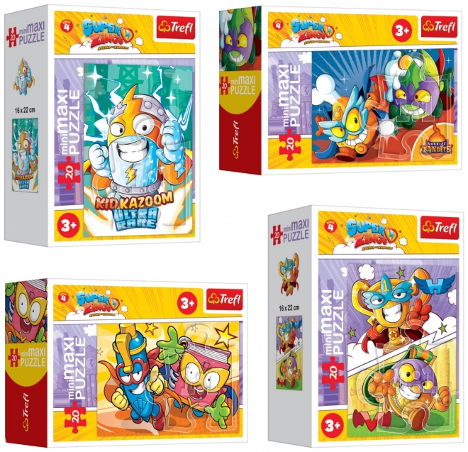 Puzzle Kid Kazoom a Super Zings Do akcie 20 dielikov