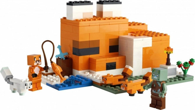 LEGO Minecraft 21178 Líščí domček