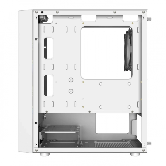 Herná skrinka Logic Aramis ARGB Mini USB 3.0 biela