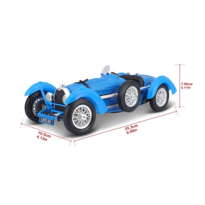 Bburago 1:18 Bugatti Type 59 Modrá