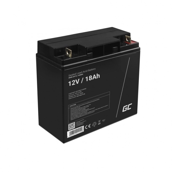 Bezúdržbová batéria AGM 12V 18Ah pre UPS a alarm
