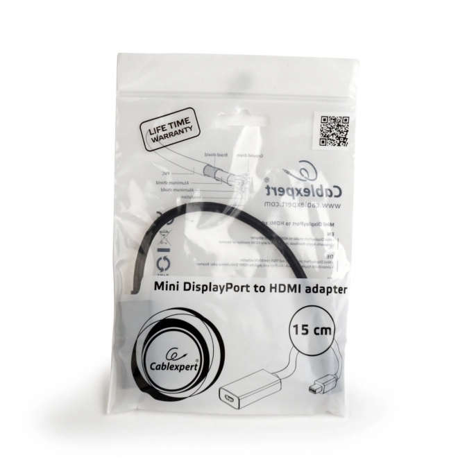 Adaptér 4K Mini DisplayPort na HDMI čierny