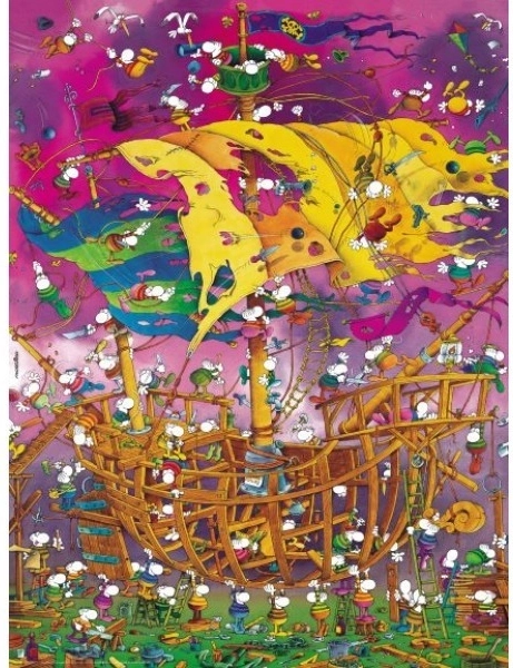 HEYE Puzzle Zachráňte loď 1500 dielikov