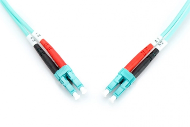 Optický kábel patchcord LC-LC MM 50/125 OM3 duplex 3m