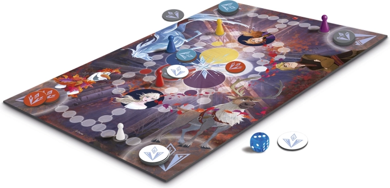 Bohato ilustrovaný herný plán