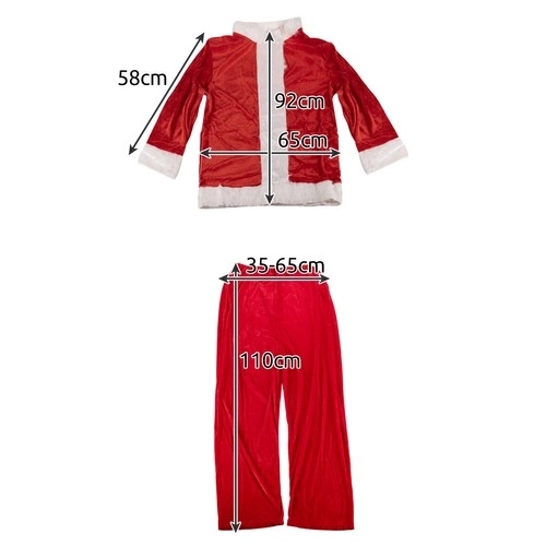 Profesionálny kostým Santy Clause