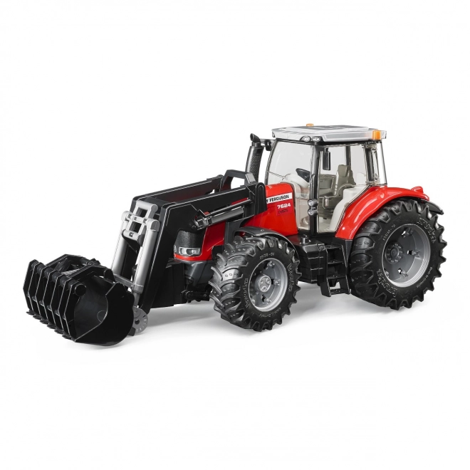 Traktor s čelným nakladačom MASSEY FERGUSON 7624