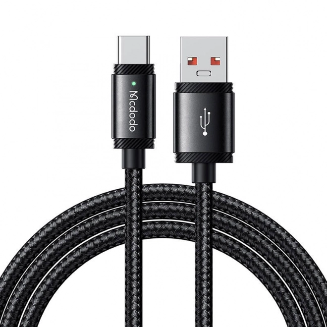 Kábel USB-A na USB-C Mcdodo 120W - Čierny