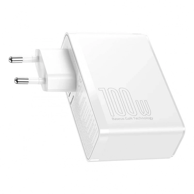 Cestovná nabíjačka Baseus GaN2 Pro 2x USB 2x USB-C, 100W