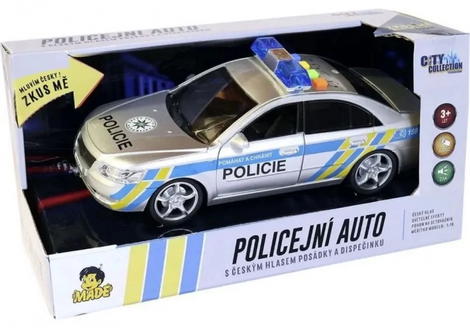 Policajné auto s realistickým hlásením