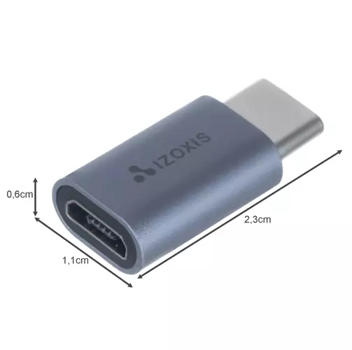 Adaptér USB-C - USB Micro B 2.0