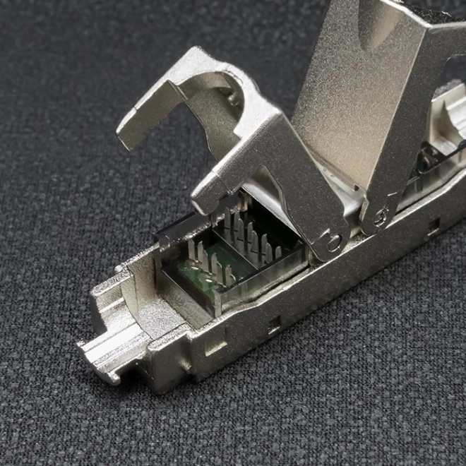 Nástrojovo nezávislá sieťová zásuvka RJ45 STP CAT6A