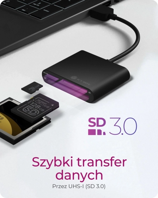 Čítačka kariet s USB 3.0 konektorom