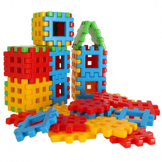 Kreatívne stavebné kocky Waffle 48