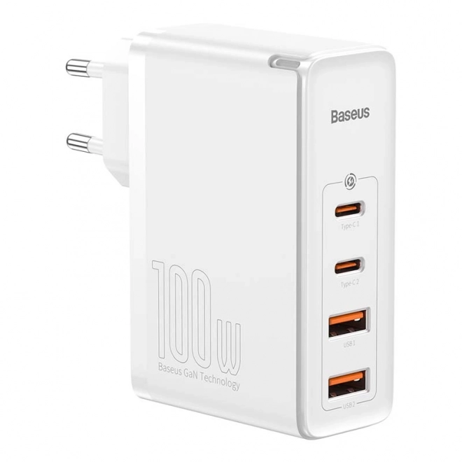 Cestovná nabíjačka Baseus GaN2 Pro 2x USB 2x USB-C, 100W