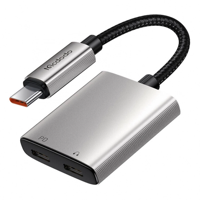 Zvukový adaptér USB-C na dvojitý USB-C