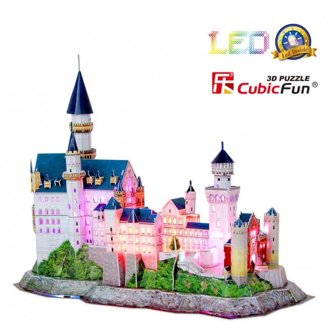 3D puzzle zámok Neuschwanstein