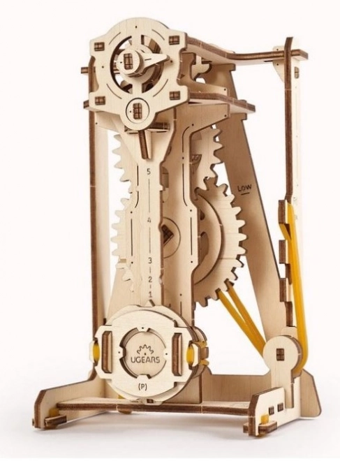 Ugears 3D puzzle - kyvadlový metronóm 92 dielikov