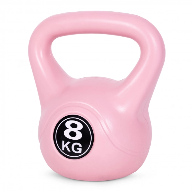 Kettlebell pre cvičenie 8 kg ružová ModernHome