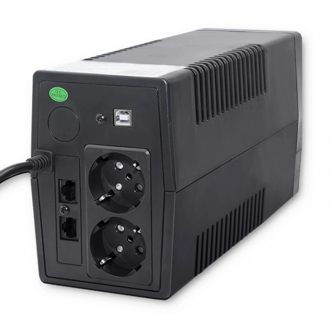 Záložný zdroj UPS Monolith 650VA 360W LCD USB RJ45