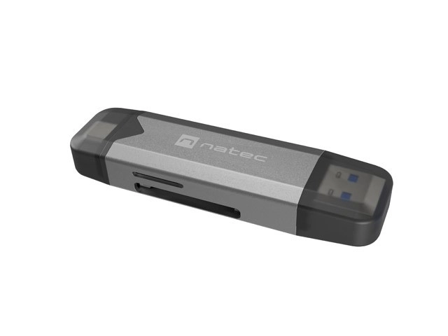 Čítač kariet Natec Scarab 3 USB A/C