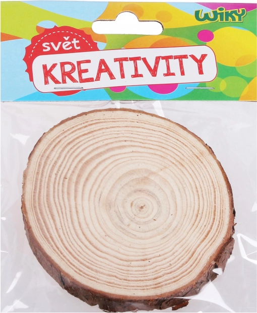 Drevené koliesko 9–10 × 1 cm