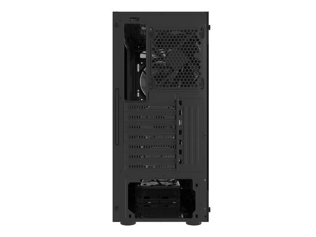 Herná skriňa Fury Shobo SH4F Midi Tower s oknom Čierna