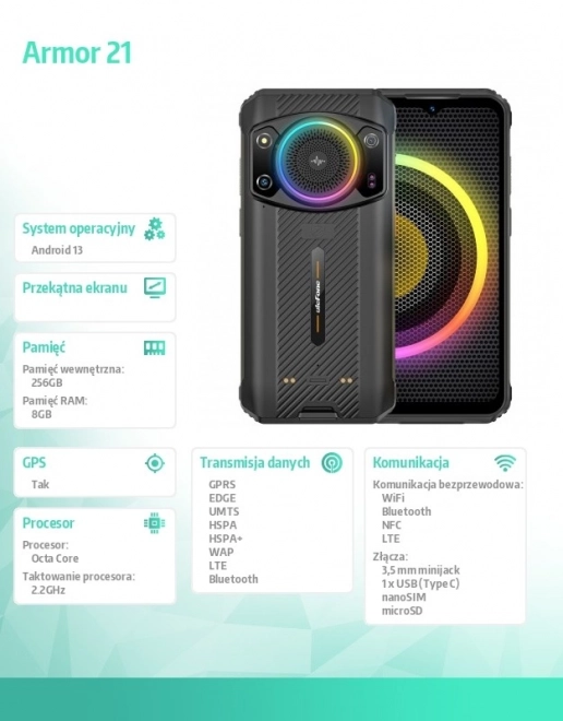 Smartfón Armor 21