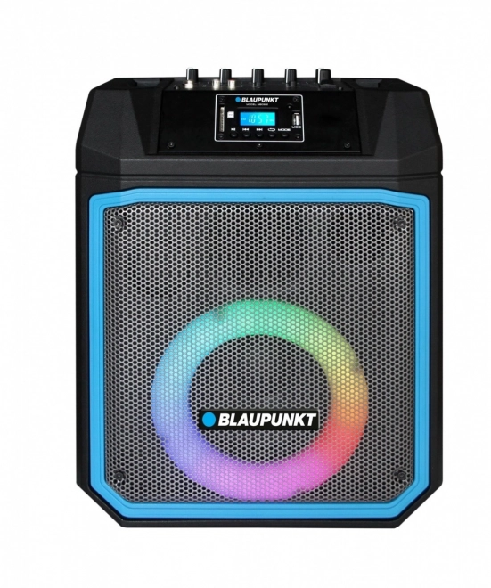 Prenosný audio systém Blaupunkt s LED osvetlením a karaoke