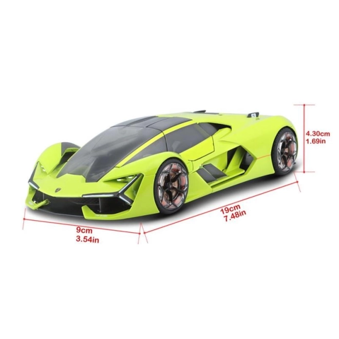 Bburago Lamborghini Terzo Millenio zelené