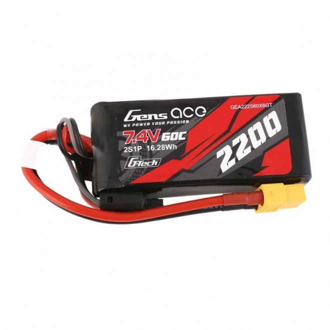 Batéria Gens Ace G-Tech LiPo 2200mAh 7.4V 60C 2S1P XT60