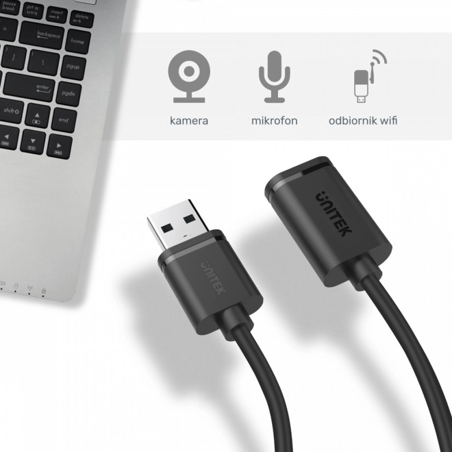 Usb predlžovací kábel 0,5m Unitek