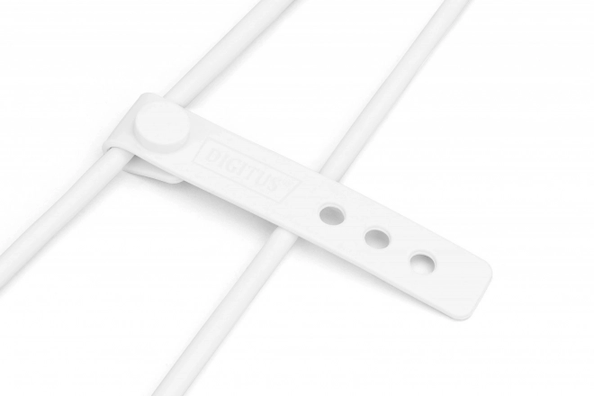 Silikónový nabíjací a synchronizačný kábel USB-C 1m biely