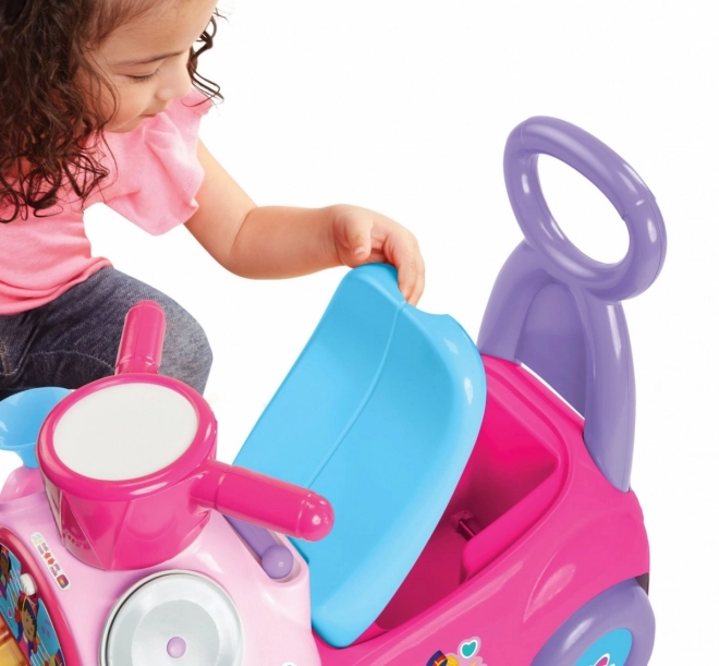 Jazdítko Fisher Price Hudobná Pochodová Ružová