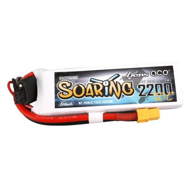 Batéria Gens Ace Soaring 2200mAh 7,4V LiPo