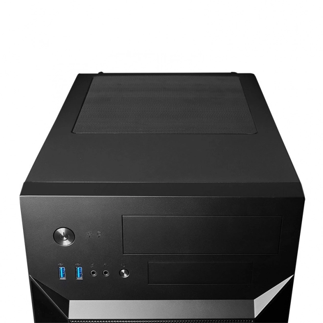 čierna počítačová skriňa mATX Cube Mesh Series