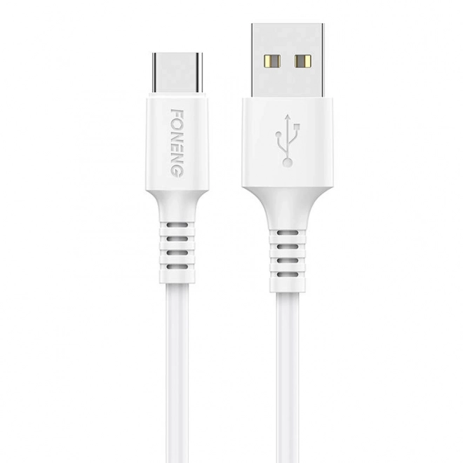 Kábel USB na USB-C Foneng X85 3A Rýchle Nabíjanie, 1 m