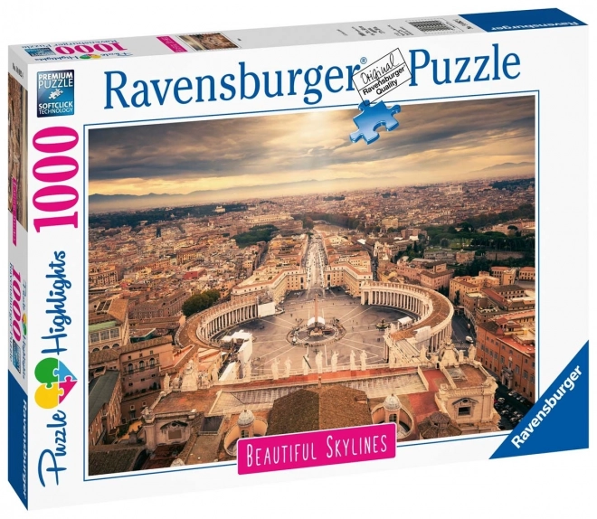 Ravensburger puzzle Rím 1000 dielikov