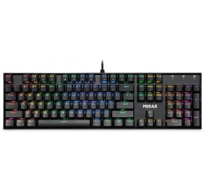 Mechanická klávesnica s RGB podsvietením