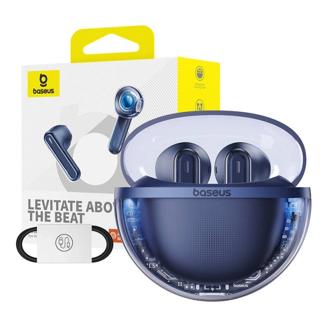 Bezdrôtové slúchadlá Baseus Bowie E5x modré