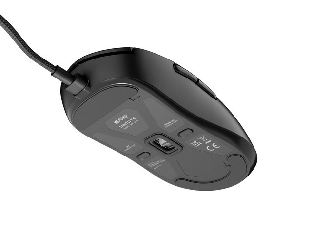 Herná myš Fury Tanto T4 RGB čierna
