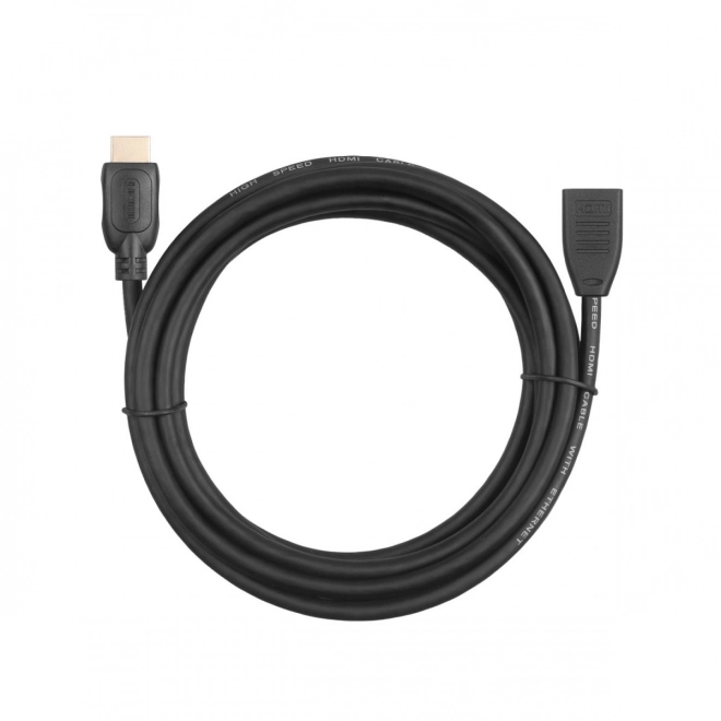 Pozlátený HDMI predlžovací kábel 3m v2.0