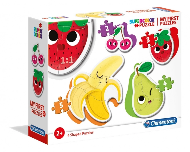 Moje prvé puzzle Ovocie 4v1