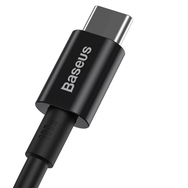 Kábel Baseus USB-C na USB-C 100W 1m čierny