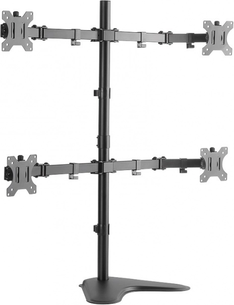 Držiak na 4 monitory 13–32" s nosnosťou 8 kg na rameno