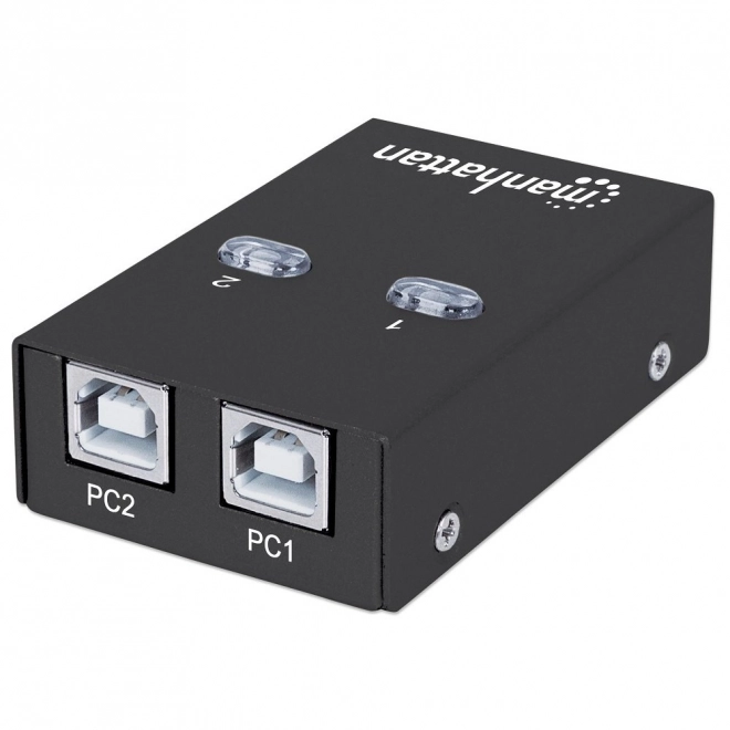 Prepäťový USB 2.0 prepínač pre 2 počítače