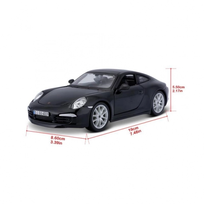 Model auta Bburago Porsche 911 Carrera S v mierke