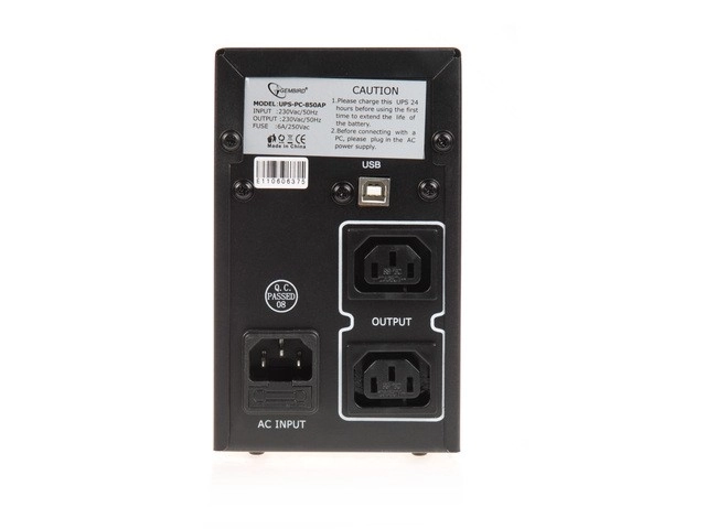Záložný zdroj Power Cube 850VA s USB a RJ12X2