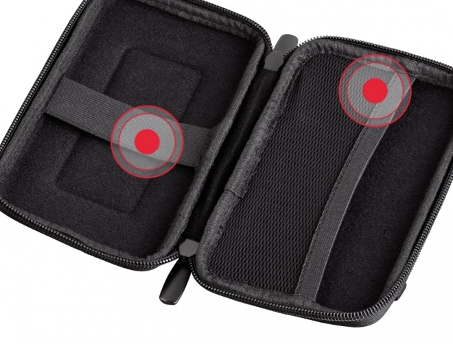 Puzdro pre externý pevný disk 2,5 Black
